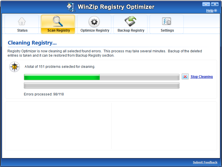 Winzip Registry Optimizer Ключ