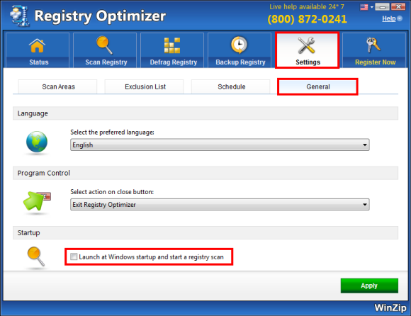 
                                                                                                                           WinZip Registry Optimizer Screen Shot
                                                                                                                           